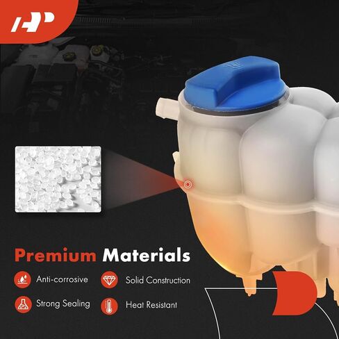 A-Premium Engine Coolant Overflow Recovery Reservoir Tank [with Cap & Sensor] Compatible with Audi A4 2019-2020, A4 allroad 2019-2020, A4 Quattro 2019-2020, A5 Quattro 2018-2020, Petrol in Saudi Arabia