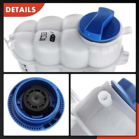 A-Premium Engine Coolant Overflow Recovery Reservoir Tank [with Cap & Sensor] Compatible with Audi A4 2019-2020, A4 allroad 2019-2020, A4 Quattro 2019-2020, A5 Quattro 2018-2020, Petrol in Saudi Arabia