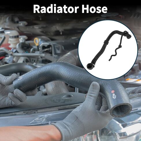 Radiator Hose Heater Hose No.5N0121101G for Volkswagen Tiguan 2009-2018 Black Rubber 1 Pc Coolant Pipe Good Sealing in Saudi Arabia