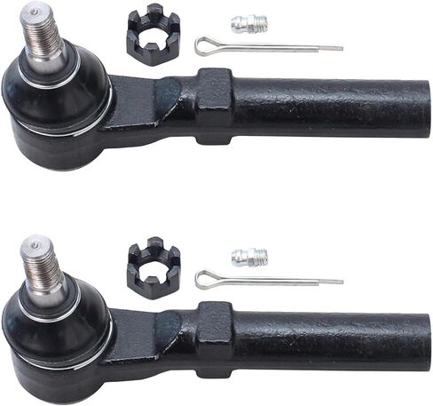 Detroit Axle - 5pc Front Rack and Pinion Kit for Ford 1994-2004 Mustang Power Steering Rack and Pinion Outer Tie Rods Lower Ball Joints 1995 1996 1997 1998 1999 2000 2001 2002 2003 Replacement in Saudi Arabia