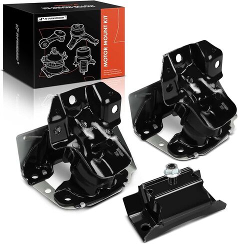 A-Premium 3PCS Engine Motor Mount and Transmission Mount Set Compatible with Chevrolet Silverado 1500 2007-2013, Silverado 1500 Classic 2007 & GMC Sierra 1500 2007-2013, Sierra 1500 Classic, 4.3L, RWD in Saudi Arabia