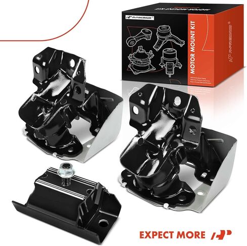 A-Premium 3PCS Engine Motor Mount and Transmission Mount Set Compatible with Chevrolet Silverado 1500 2007-2013, Silverado 1500 Classic 2007 & GMC Sierra 1500 2007-2013, Sierra 1500 Classic, 4.3L, RWD in Saudi Arabia