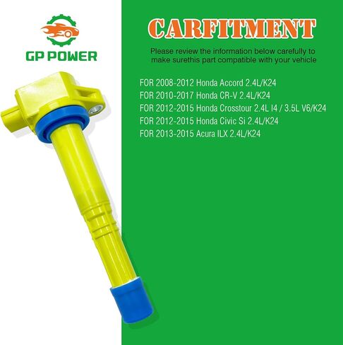 IGNITION COILS 30520-R40-007 UF602 UF-602 SET OF 4 COMPATIBLE WITH 2008-2015 Honda Accord CR-V Crosstour Civic S Acura ILX 2.4L L4 3.5L V6 in Saudi Arabia