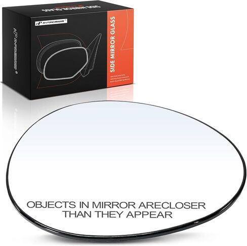A -premium جانب الراكب الأيمن من الزجاج المدفئ مع لوحة الدعم - متوافق مع Mini Cooper 2007-2015 - عرض الجانبي الخارجي مرآة محدبة in Saudi Arabia