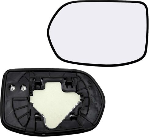 Driver Side Mirror Glass Replacement for 2007-2011 Honda CRV, Heated Left Side Rear View Mirror With Backing Plate in Saudi Arabia