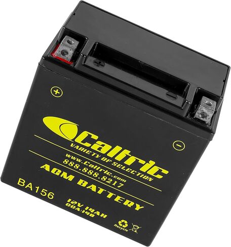 بطارية AGM Caltric متوافقة مع Suzuki VL1500 VL-1500 VL1500B الدخيل 1500 1998-2004 in Saudi Arabia