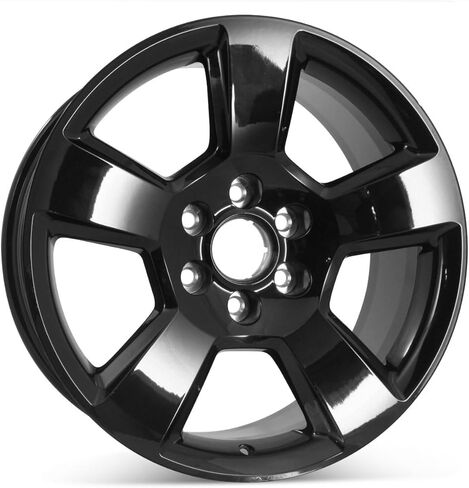 جديد 20 "عجلة استبدال سبائك لشيفروليه تاهو سوبربان سيلفوردو 1500 2015-2020 RIM Black 5652 in Kuwait