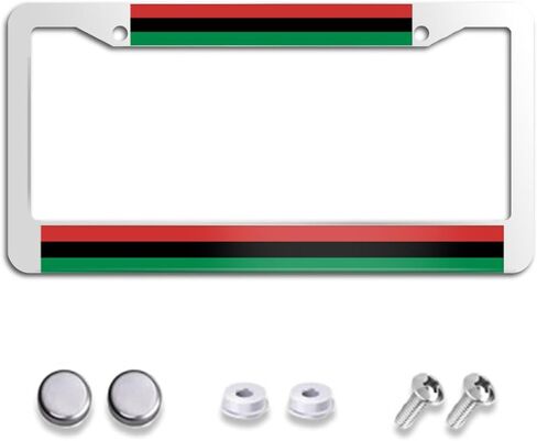 US Coast Guard Semper Paratus License Plate Frame Stainless Steel Car Accessories Personalized License Plate Cover Fits Standard U.S. Vehicles 12 x 6 Inches in Saudi Arabia