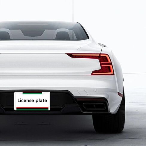 US Coast Guard Semper Paratus License Plate Frame Stainless Steel Car Accessories Personalized License Plate Cover Fits Standard U.S. Vehicles 12 x 6 Inches in Saudi Arabia