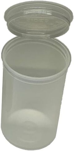 720 Pack Black Dram 19 Pop Top - Air UpiTIGHT VIALS - وصفة طبية من البلاستيك الطبية ، حزمة كبيرة in Kuwait