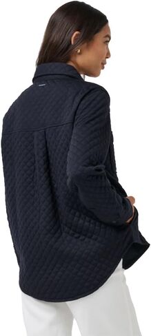 TravisMathew Women's Diamond Quilted Shacket in Saudi Arabia