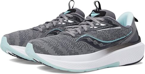 Saucony Women's Echelon 9 Sneaker, Moon/Pearl, 7 Wide in Saudi Arabia