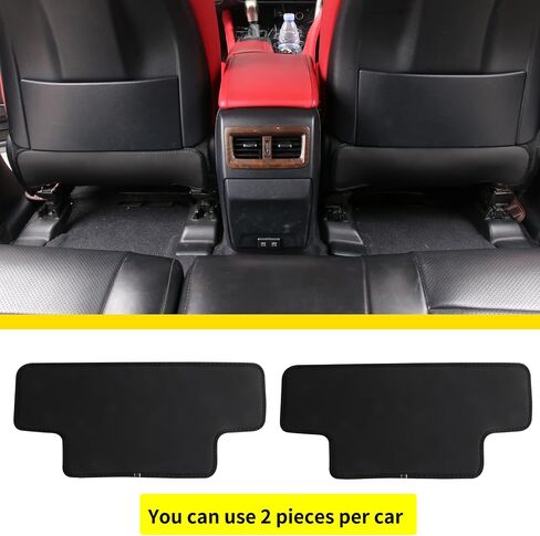 for Lexus RX350 450 500h NX300 ES300 350h Back Seat Child Kick Mats,car seat Back Protector 2005-2023 All Model Car Rear seat Protective pad PU Leather Black 2pcs in Saudi Arabia