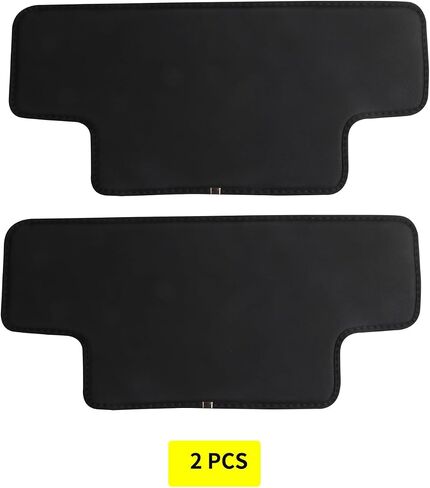 for Lexus RX350 450 500h NX300 ES300 350h Back Seat Child Kick Mats,car seat Back Protector 2005-2023 All Model Car Rear seat Protective pad PU Leather Black 2pcs in Saudi Arabia