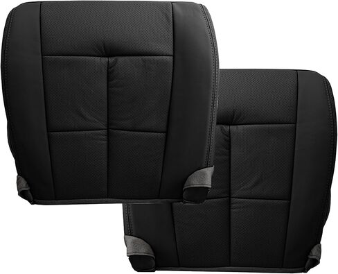 Driver & Passenger Bottom Microfiber Leather Seat Cover Fits for Lincoln Navigator 2007-2014 Tan in Saudi Arabia