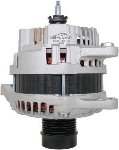 BOSMAI NEW 11231 المولد متوافق مع Chrysler 200 Series 2011-2013 لـ Chrysler Sebring for Dodge Avenger لـ Dodge Caliber Compass Patriot 2007-2017 2.0L 2.4L A2TJ0481 12V 120A in Kuwait