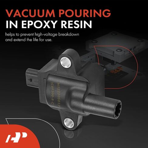 A-Premium Engine Ignition Coil Pack Compatible with Ford F-250/F-350/F-450/F-550/F-600 Super Duty 2020-2022, F-53 Motorhome Chassis, F-59 Commercial Stripped Chassis, E-350/E-450 Super Duty, 8-PC Set in Saudi Arabia