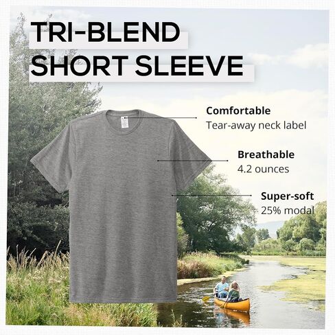 Allmade Unisex Tri-Blend T-Shirt in Saudi Arabia