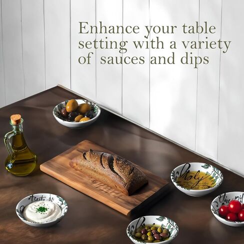 Rosanna Erbe Italiane Dipping Dishes, 4.25", Multi in Saudi Arabia