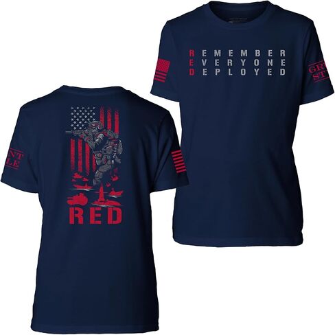 Grunt Style RED Friday Unisex Youth T-Shirt in Saudi Arabia