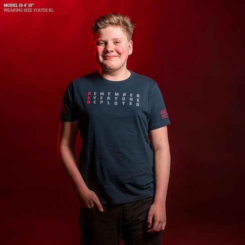 Grunt Style RED Friday Unisex Youth T-Shirt in Saudi Arabia