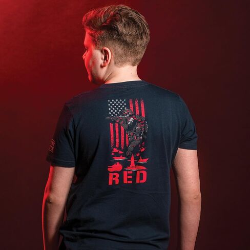 Grunt Style RED Friday Unisex Youth T-Shirt in Saudi Arabia