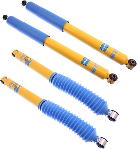 Bilstein 4600 Series Set of Front & Rear Shocks fits 1999 2004 F350 F450 F550 Super Duty XL XLT Lariat Submodels | TrendsAuto Decal | 33-028187 24-186032 in Saudi Arabia