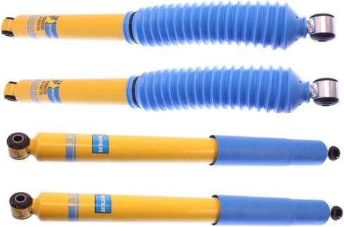 Bilstein 4600 Series Set of Front & Rear Shocks fits 1999 2004 F350 F450 F550 Super Duty XL XLT Lariat Submodels | TrendsAuto Decal | 33-028187 24-186032 in Saudi Arabia