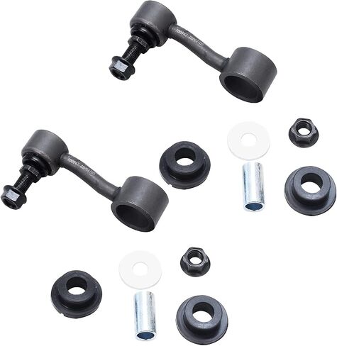 Detroit Axle - 8pc Strock Absorbers Kit for 2004-2009 Dodge Durango Chrysler Aspen ، 4 أمور وامتصاص الصدمات الأمامية ، 4 روابط متوفرة أمامية وخلفية استبدال 2005 2006 2007 2007 in Kuwait