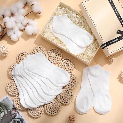 100 Pcs Low Cut Ankle Socks in Bulk for Homeless White Unisex Thin Breathable Socks No Show Anti Slid Athletic Socks in Saudi Arabia
