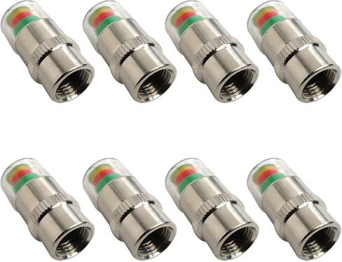 8 PCS CAR CAR TIRE VALVE CATS ، MONITION LUSSION MONITOR in Kuwait