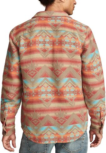 Lucky Brand Men's Jacquard Humboldt Utility Shirt in Saudi Arabia