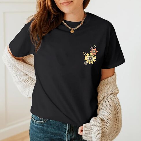 Christian Bible Verse Religious Shirt for Women Faith Inspirational Tshirt Jesus Beach Floral Graphic Tee in Saudi Arabia