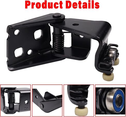 Right Odyssey Power Sliding Door Roller Hinge Compatible with 1999-2004 Honda Odyssey Passengers Side Center Door Middle Rail Male Roller with Hinge Cover Replacement 72520-S0X-A53 in Saudi Arabia