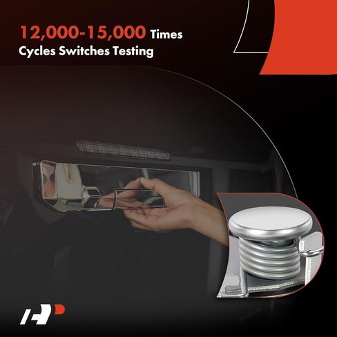 A-Premium Tailgate Liftgate Latch Handle - Compatible with Toyota Tundra 2014-2021, Tacoma 2016-2023 - Textured Black Handle w/Rear Camera Hole in Saudi Arabia