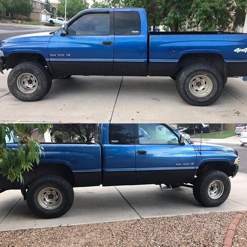 Rough Country 2.5" Leveling Kit w/N3 Shocks for 1994-2001 Ram 1500 4WD - 362.20 in Saudi Arabia