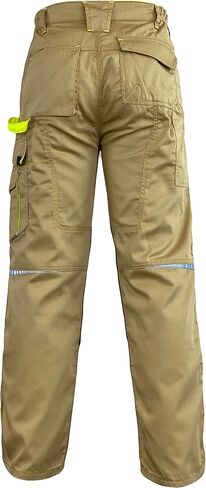 Men's Heavy Duty Tactical Work Pants with Cordura Knee Reinforcement and Multi-Pocket Combat Cargo Utility Work Trousers in Saudi Arabia
