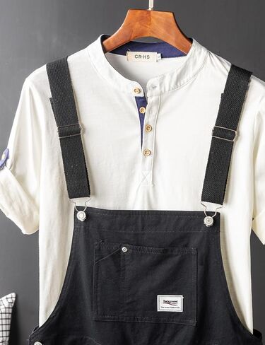 Men's Y2K Fancy Color Bib Overalls Shorts in Saudi Arabia