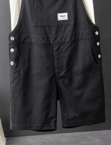 Men's Y2K Fancy Color Bib Overalls Shorts in Saudi Arabia