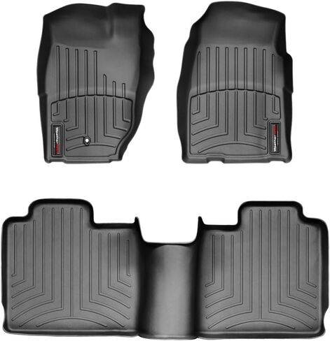 Weathertech مخصص Floirliners لجيب شيروكي-الصف الأول والثاني (44266-1-2) ، أسود in Saudi Arabia