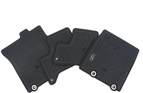 Genuine Toyota Accessories Front and Rear All-Weather Floor Mat (Black), Set of 4 in Saudi Arabia