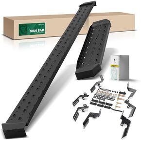 YHTAUTO 6.5 Inch Running Boards Fit Ford Econoline 1999-2006 Full-Size Van, Side Steps Carbon Steel Step Bars Off-Road Exterior Accessories in Saudi Arabia