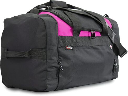 Trackster Auto Racing Motorsports Gym Gear Sports Equipment Duffel Bag (Black-Yellow) in Saudi Arabia