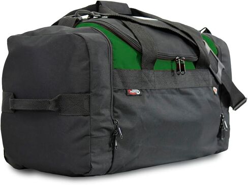 Trackster Auto Racing Motorsports Gym Gear Sports Equipment Duffel Bag (Black-Yellow) in Saudi Arabia