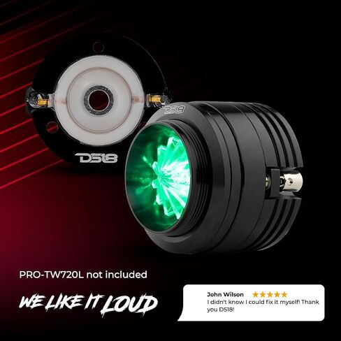 DS18 PRO-TW720LVC Replacement Diaphragm for PRO-TW720L and Universal 1" VC tweeters in Saudi Arabia