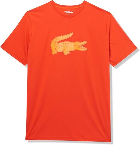 Lacoste Men's Big Crew Neck Sleve Short Fit Pitcy Thirt T-Shirt in Kuwait