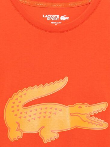 Lacoste Men's Big Crew Neck Sleve Short Fit Pitcy Thirt T-Shirt in Kuwait