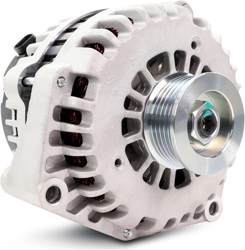 LUCAS ALTERNATOR 8302 COMPATIBLE WITH CHEVROLET SILVERADO GMC SIERRA CADILLAC ESCALADE V8 2005-2007 05 06 07 10392759 15263858 3342747A 15200268 8400078 8400105 ADR0368 90-01-4456N in Saudi Arabia