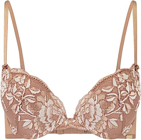 Adore Me Jaya Plunge Push Up Bra - 30A -38DD underwire bra for Women مع أكواب الدانتيل والأشرطة القابلة للتحويل والقابلة للتعديل in Kuwait