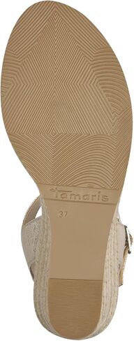 Tamaris Women's Ankle-Strap Wedge Sandal, 9 US in Kuwait